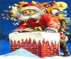 Άγιος Βασίλης έρχεται από την καμινάδα φορτωμέν&amp;#9